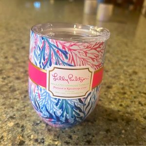 Lilly Pulitzer Stainless Steel Wine Tumbler. Brand new!